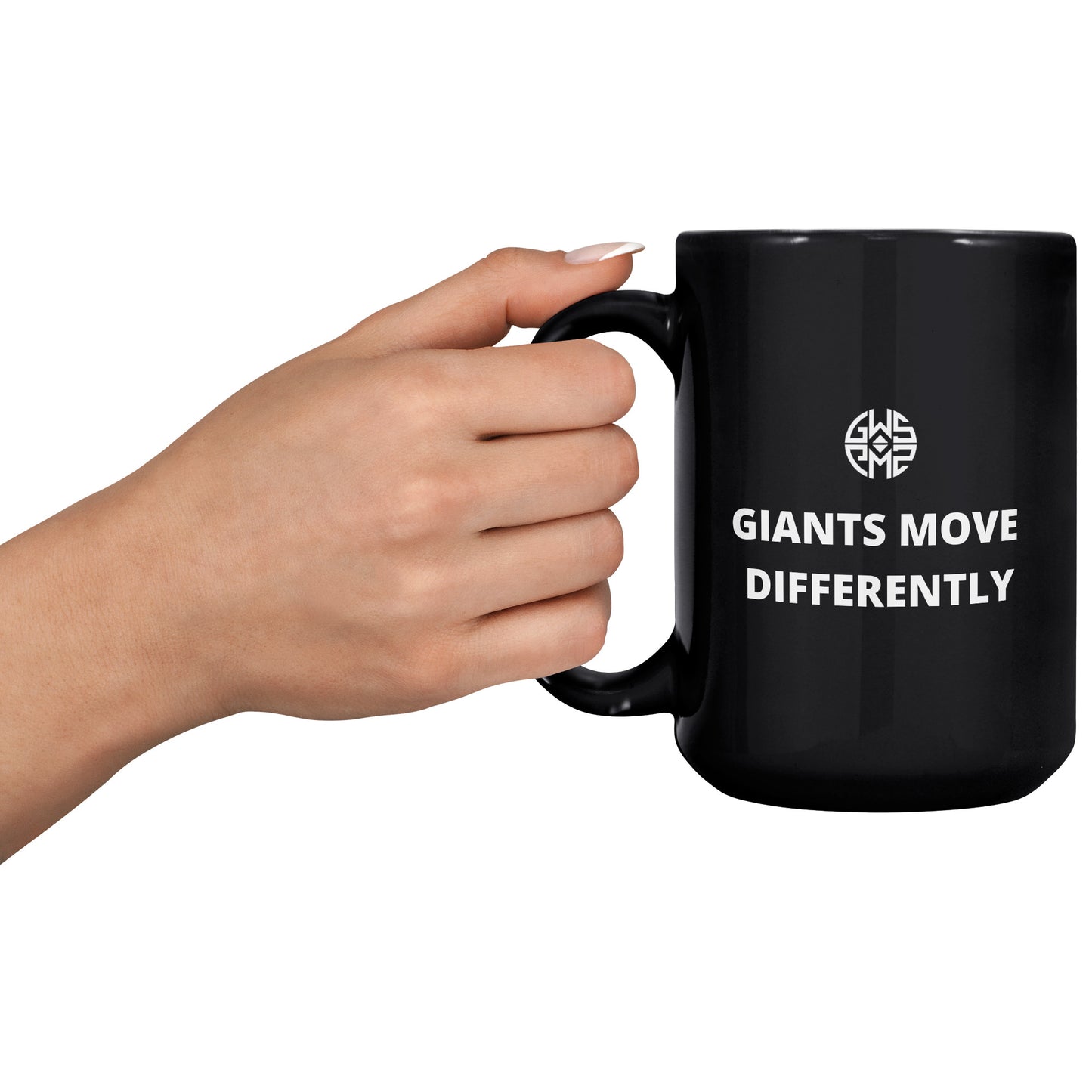 Giants Move Differently Mug